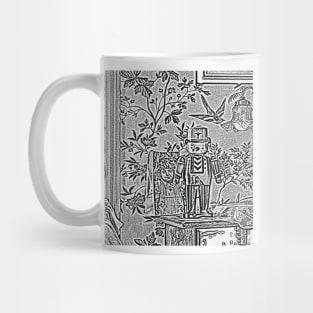 Still Life #1 in Black & White Mug